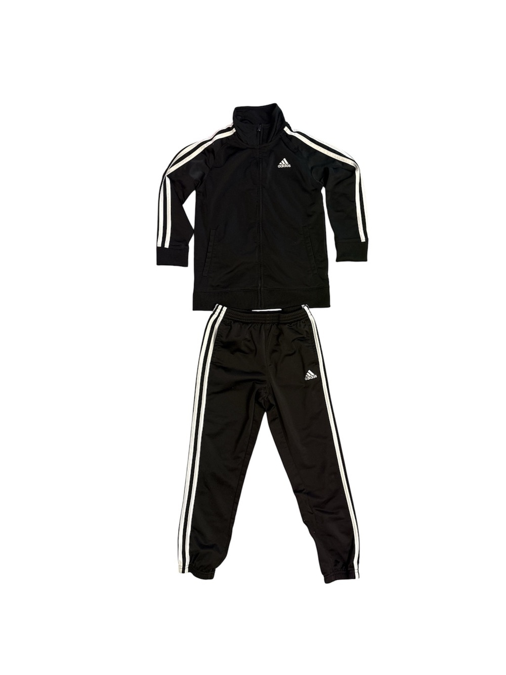 Adidas Kids Tricot 2-Piece Set Tracksuit Jogger Athletic Sporty Boys Size 7